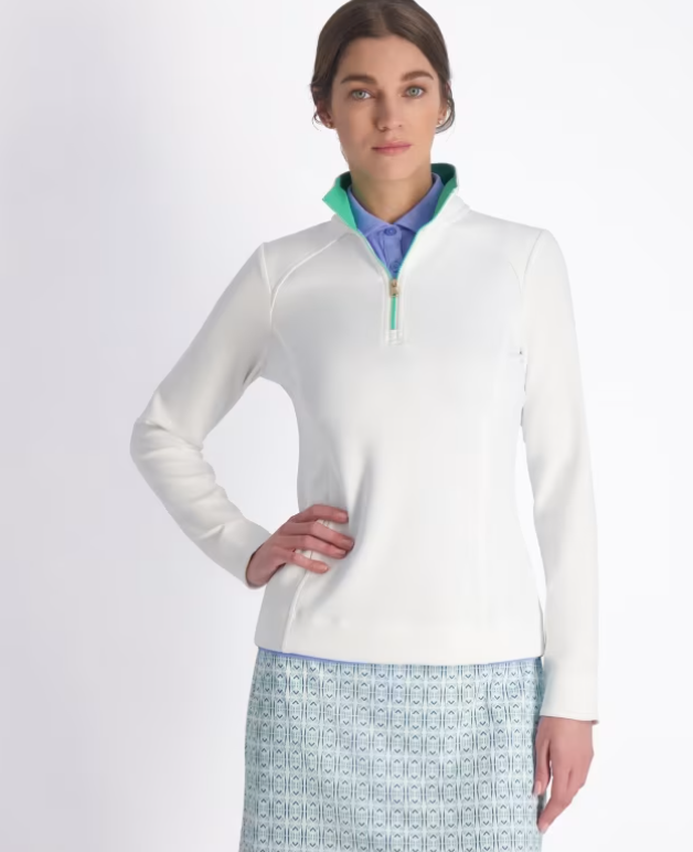 Fairway & Greene: Women's Wells Quarter Zip