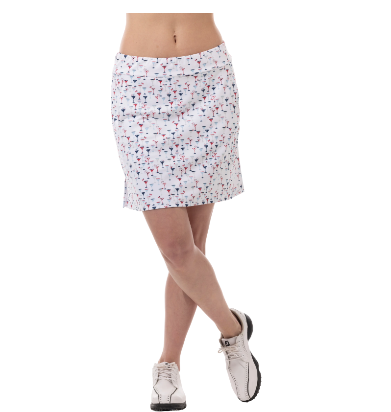 SanSoleil: Ladies SolStyle 17" Golf Skort with Compression Short - 900207P