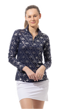 SanSoleil: Ladies SolShine Long Sleeve Mock - 900320
