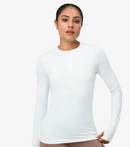 BloqUV: Women's UPF 50 Quarter Zip Polo (3008)
