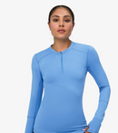BloqUV: Women's UPF 50 Quarter Zip Polo (3008)