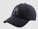 Dolly Mama: Ladies Rachel Cap - Crystal Champagne Glasses