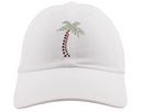 Dolly Mama: Ladies Rachel Crystal Cap - Palm Tree