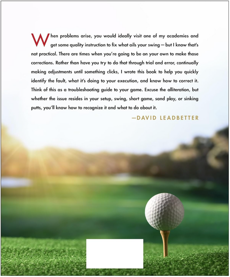 FIX IT YOURSELF - How to recognize the faults in your game and Correct them (hardback)