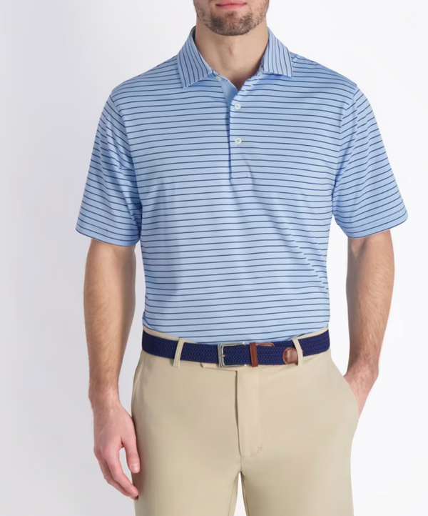 Fairway & Greene: Men's Michael Stripe Polo