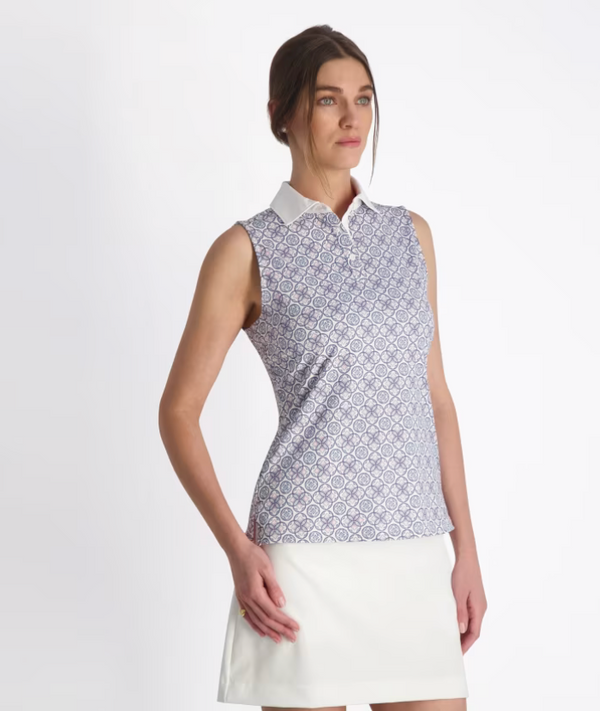 Fairway & Greene: Women's Liddie Sleeveless Polo