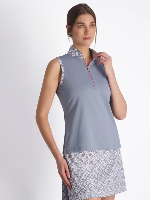 Fairway & Greene: Women's Nellie Sleeveless Polo