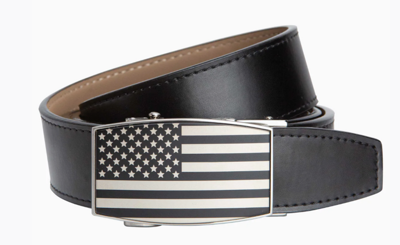 Nexbelt: Men's USA Dress Belt - Black Aston