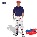 Golf Knickers: Mens America Homeland Stars Golf Knickers Outfit Clothing