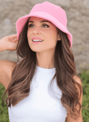 Dolly Mama: Ladies Terry Cloth Bucket Hat Hats