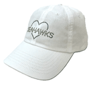 Dolly Mama: Ladies Rachel Cap - Crystal "Seahawks" Heart Hats