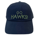 Dolly Mama: Ladies Rachel Cap - Crystal Seahawks "GO HAWKS!" Hats