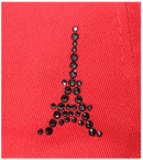 Dolly Mama: Ladies Rachel Cap - Crystal Eiffel Tower Hats