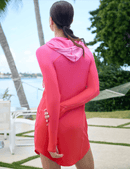 BloqUV x JANTZEN Collab: Women's UPF 50+ Hoodie Dress (2009J) Clothing