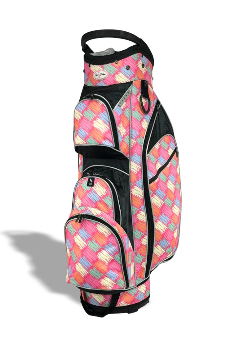 Taboo Fashions: Ladies Monaco Premium Lightweight Cart Bag - Posh Pink