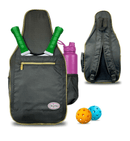 Taboo Fashions: Ladies Premium Pickleball Backpack - Gold Luxe