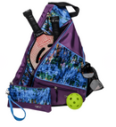 Glove It: Neoprene Pickleball Sling Bag - Waterfall