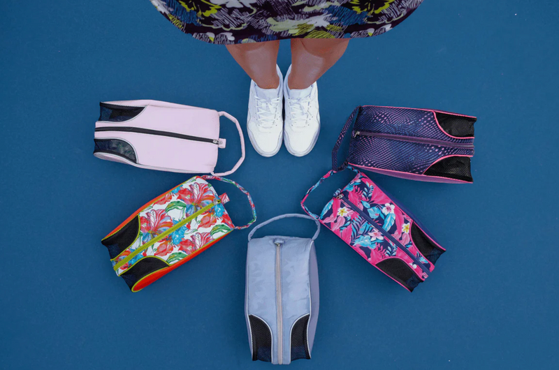 Glove It: Shoe Bag -  Fore Ever Pink