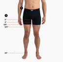 SAXX: Men's 5" Quest Quick-Dry Mesh Performance Boxer Brief - Turbulence