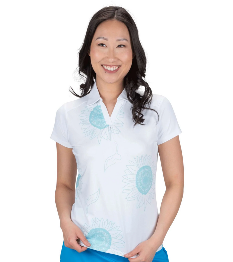 Nancy Lopez Golf: Women's Sunny Short Sleeve Polo