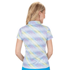 Nancy Lopez Golf: Women's Legacy Short Sleeve Polo - Supra Print