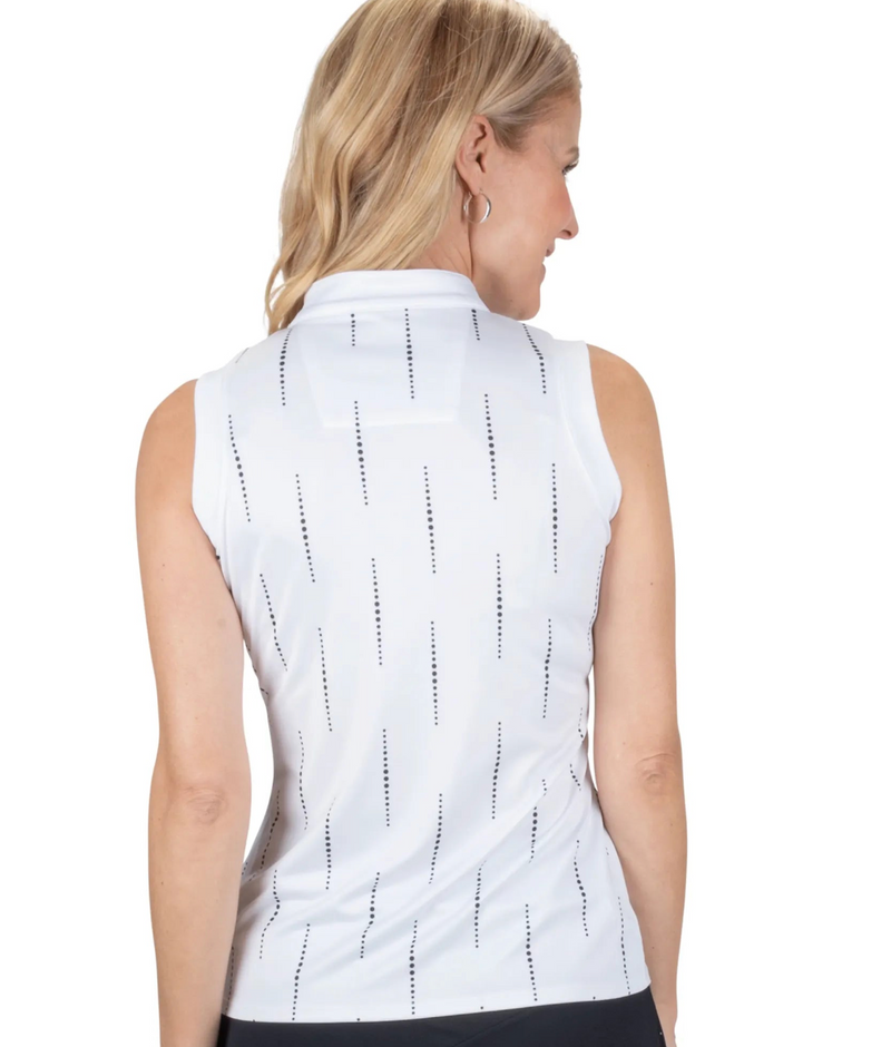 Nancy Lopez Golf: Women's Sonic Sleeveless Polo