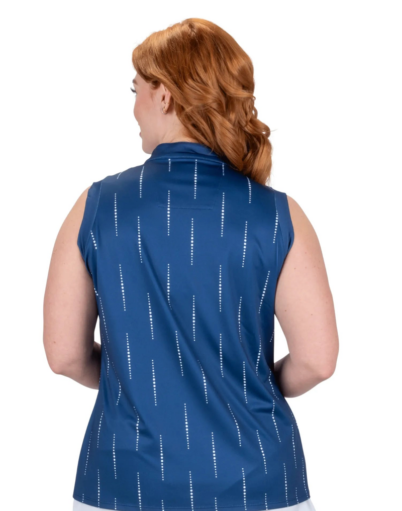 Nancy Lopez Golf: Women's Sonic Sleeveless Plus Polo