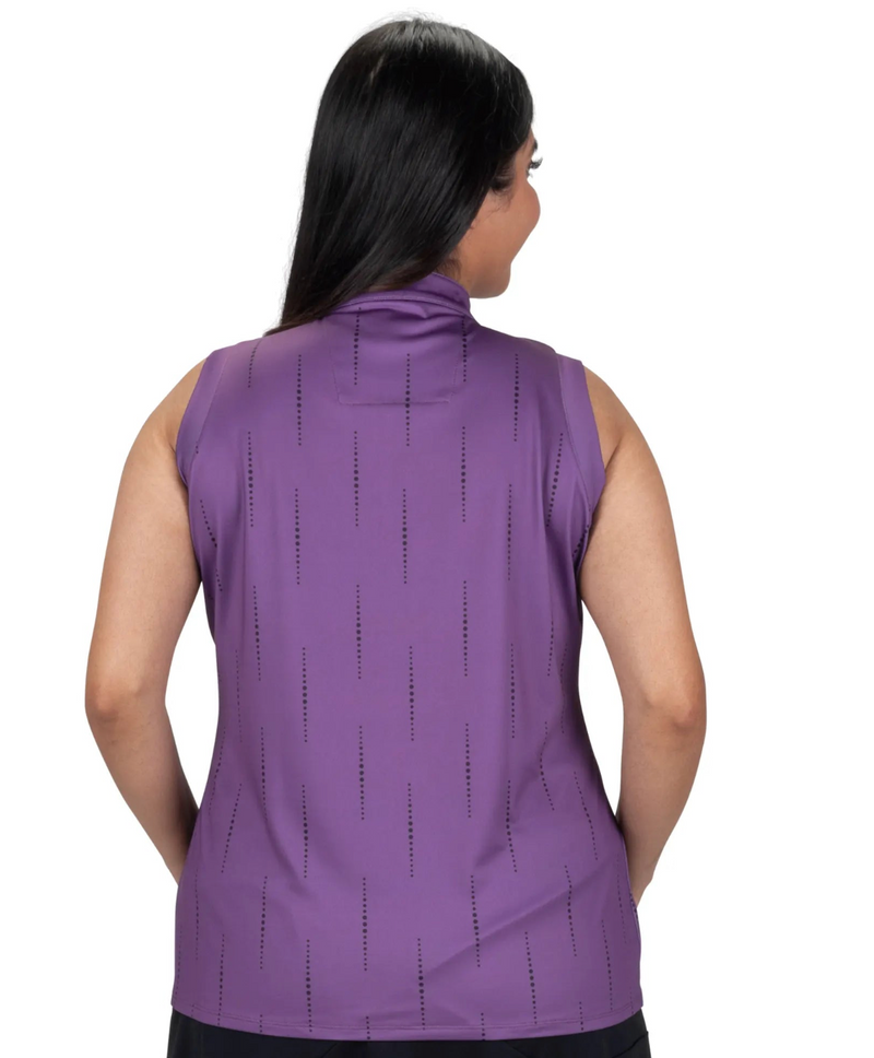 Nancy Lopez Golf: Women's Sonic Sleeveless Plus Polo