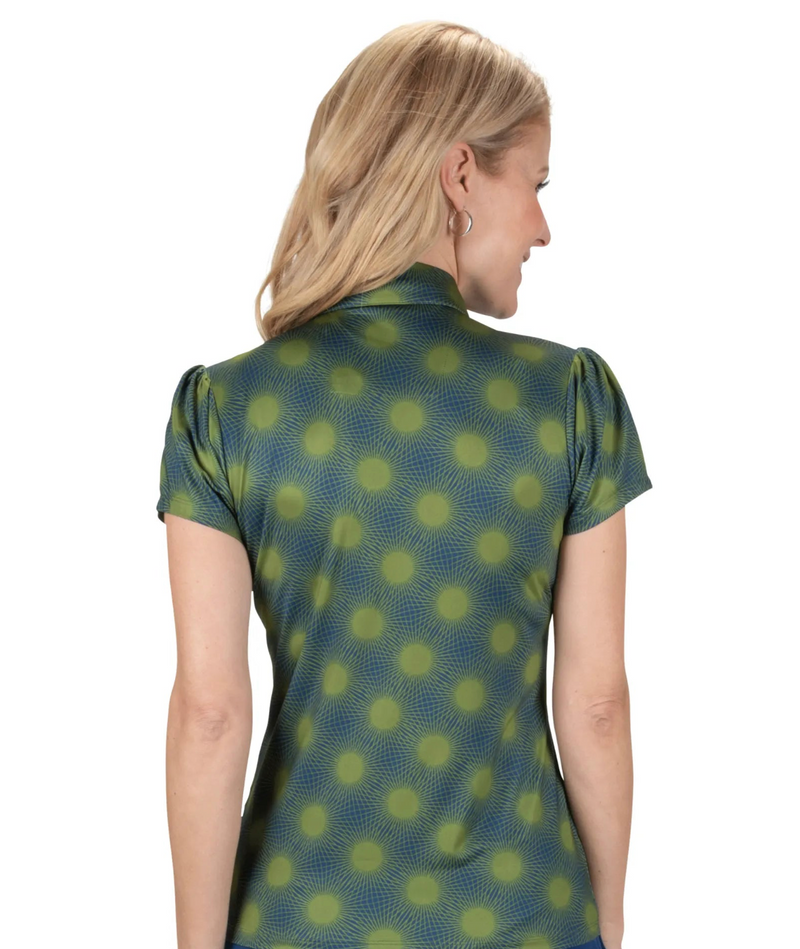 Nancy Lopez Golf: Women's Brilliant Short Sleeve Plus Polo