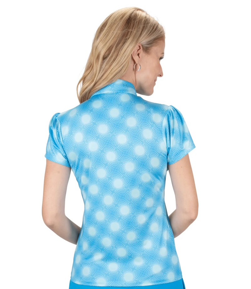 Nancy Lopez Golf: Women's Brilliant Short Sleeve Plus Polo