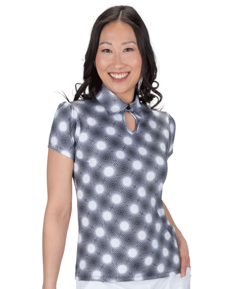 Nancy Lopez Golf: Women's Brilliant Short Sleeve Plus Polo