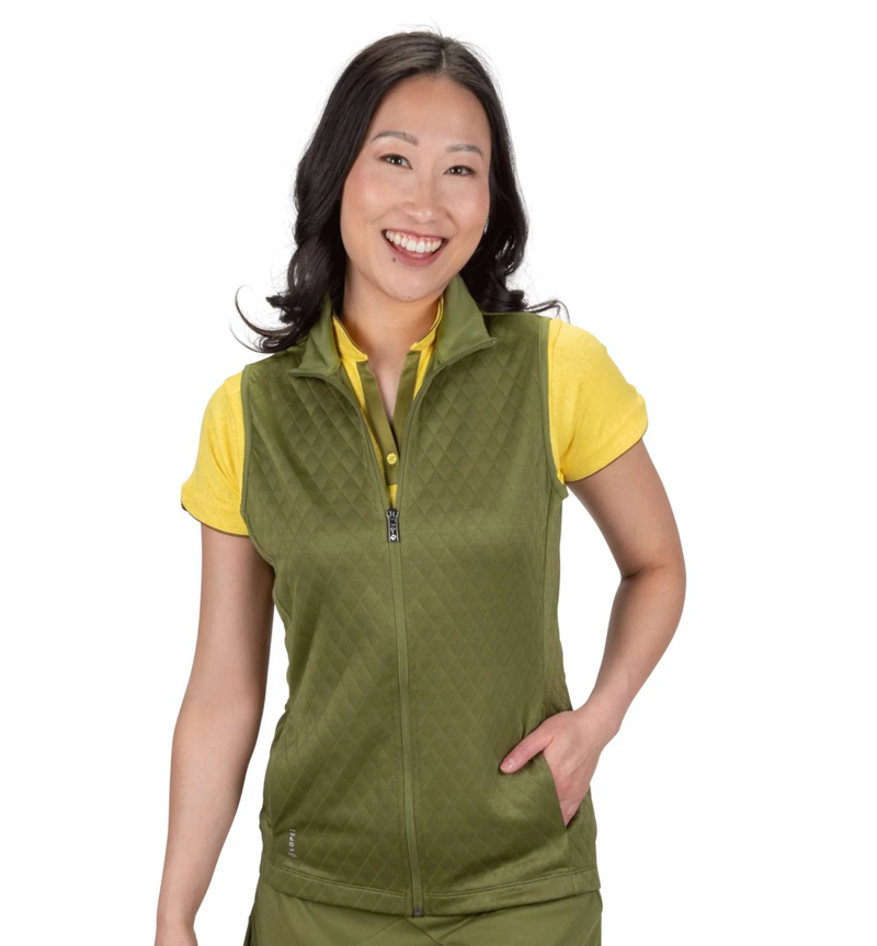 Nancy Lopez Golf: Women's Vest - Zeal