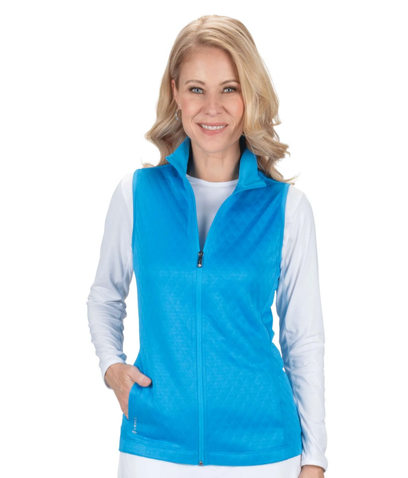 Nancy Lopez Golf: Women's Vest - Zeal