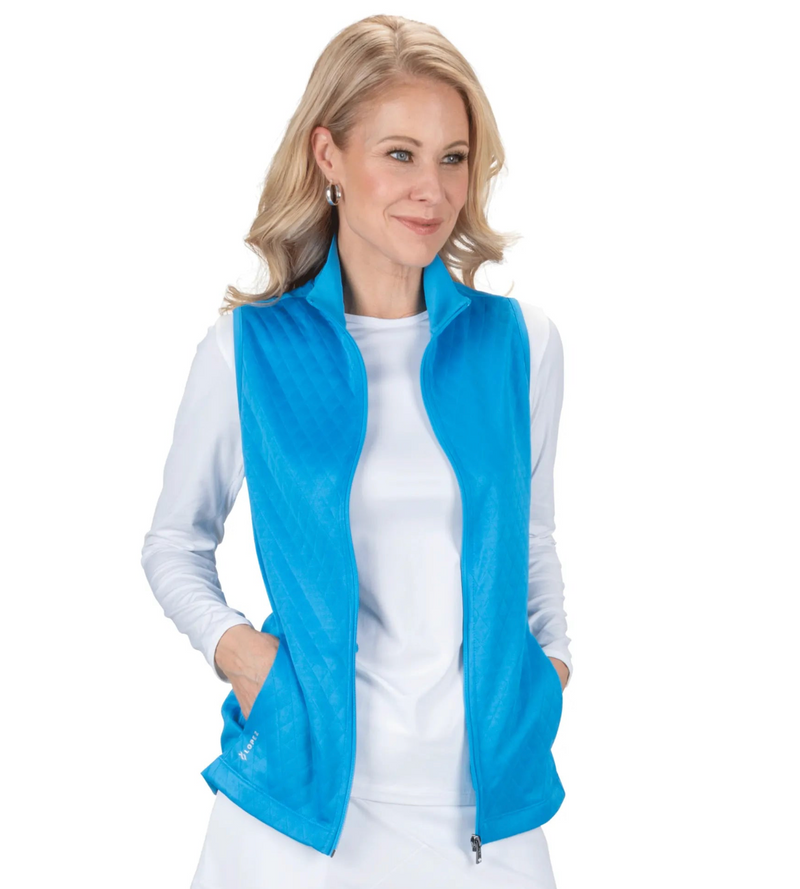 Nancy Lopez Golf: Women's Vest - Zeal