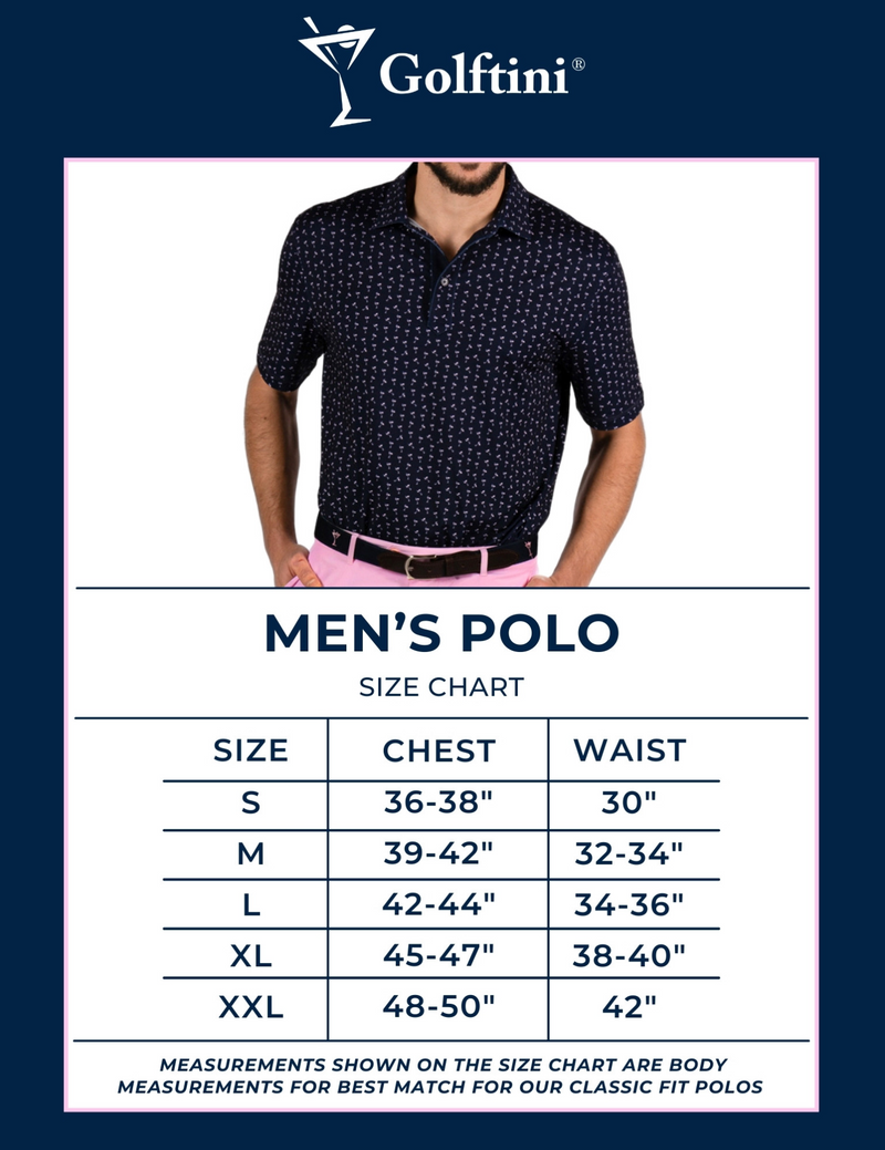 Golftini: Men's Classic Sport Polo