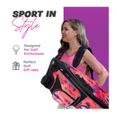 Taboo Fashions: Ladies 14 Way Resort Collection Golf Cart Bag - Desert Daydream