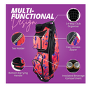 Taboo Fashions: Ladies 14 Way Resort Collection Golf Cart Bag - Desert Daydream