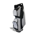 Taboo Fashions: Ladies 14 Way Resort Collection Golf Cart Bag - Black Tie Polka Dots