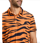 Tiger Gold Men's Polo by Tipsy Elves