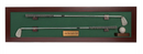 Eureka Golf: Horizontal Framed Two Golf Club Display
