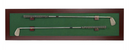 Eureka Golf: Horizontal Framed Two Golf Club Display