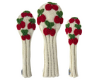 Sunfish: Hand Knit Headcover - Cherry (Driver, Fairway, Hybrid, or Set) (Copy)