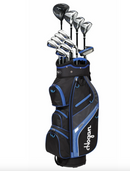 Ben Hogan: Men's Right Graphite Golf Clubs Set With Cart Bag - Senior Flex