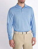 Fairway & Greene: Men's USA McHugh Longsleeve Pique Polo