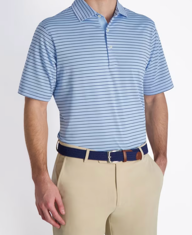 Fairway & Greene: Men's Michael Stripe Polo