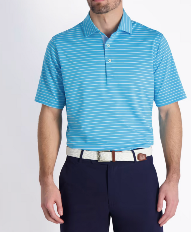 Fairway & Greene: Men's Michael Stripe Polo