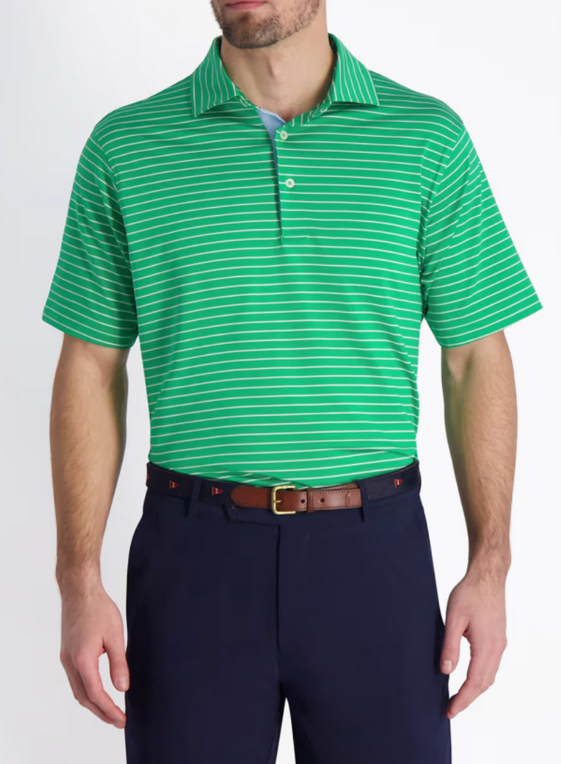 Fairway & Greene: Men's Michael Stripe Polo