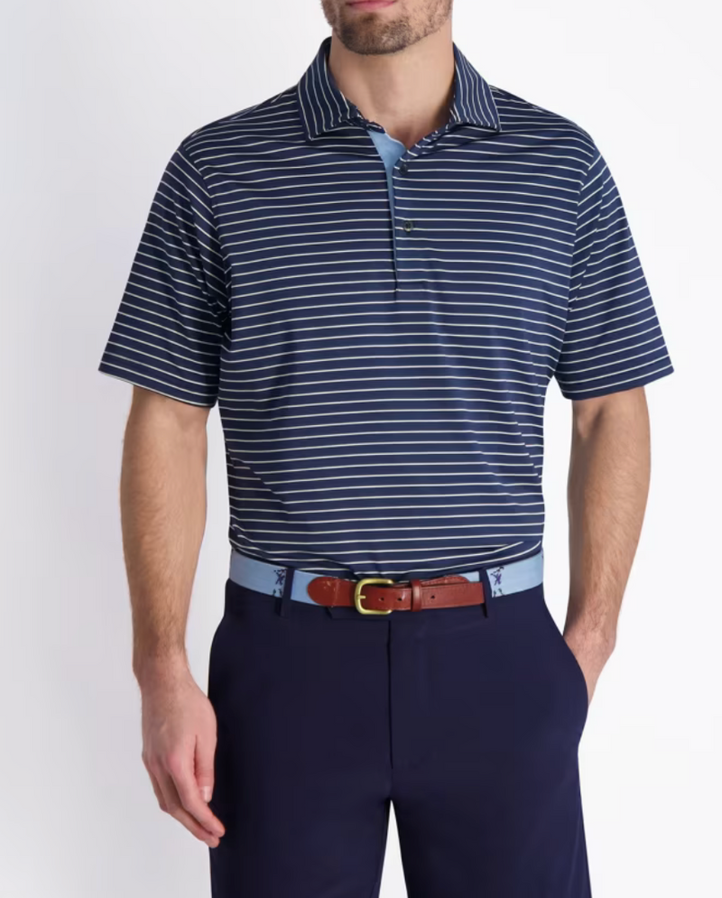 Fairway & Greene: Men's Michael Stripe Polo