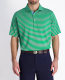 Fairway & Greene: Men's Daniel Stripe Polo