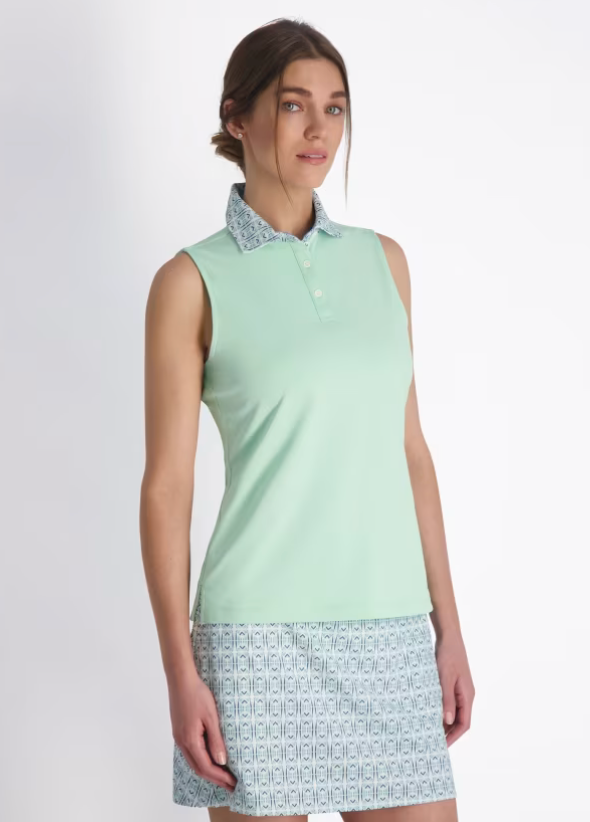 Fairway & Greene: Women's Liddie Sleeveless Polo